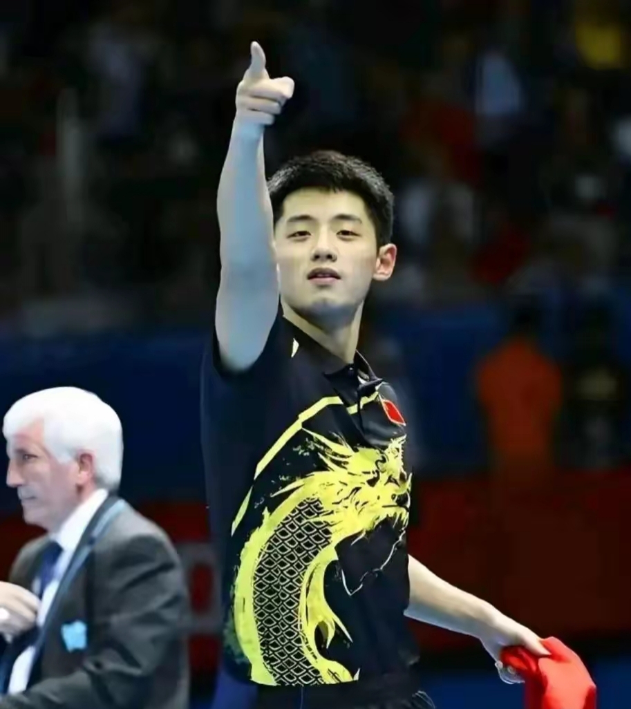 中国乒乓球队鏖战比利时乒乓球队，张继科惊艳世界的简单介绍